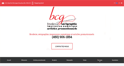 Desktop Screenshot of bcgbroderie.com